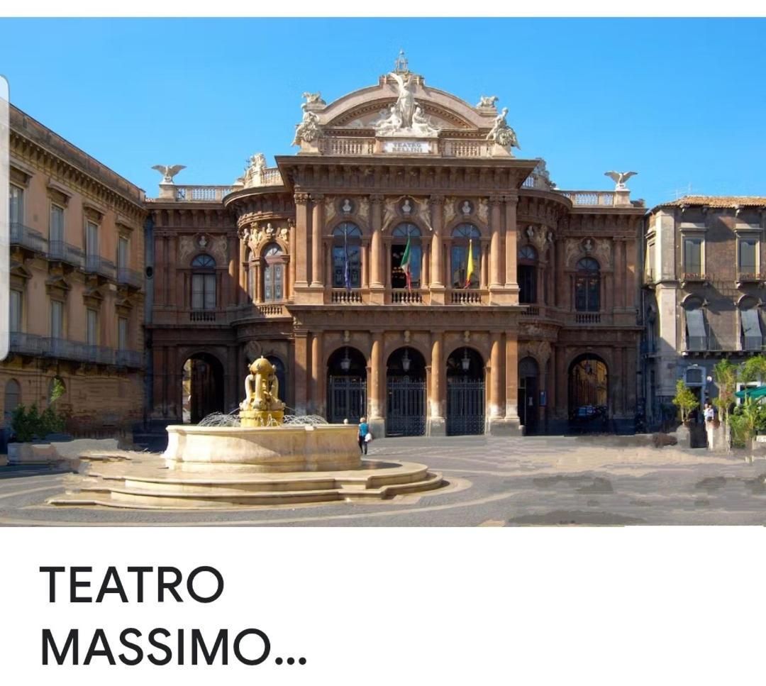Teatro Massimo Bellini Appartamento Nuovo2+3A/C Catánia Buitenkant foto